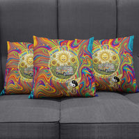 Free Your Mind Peace Love Collective Pillow Cover Psychedelic Hippie Vibes