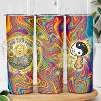 Free Your Mind Peace Love Collective Skinny Tumbler Psychedelic Hippie Vibes