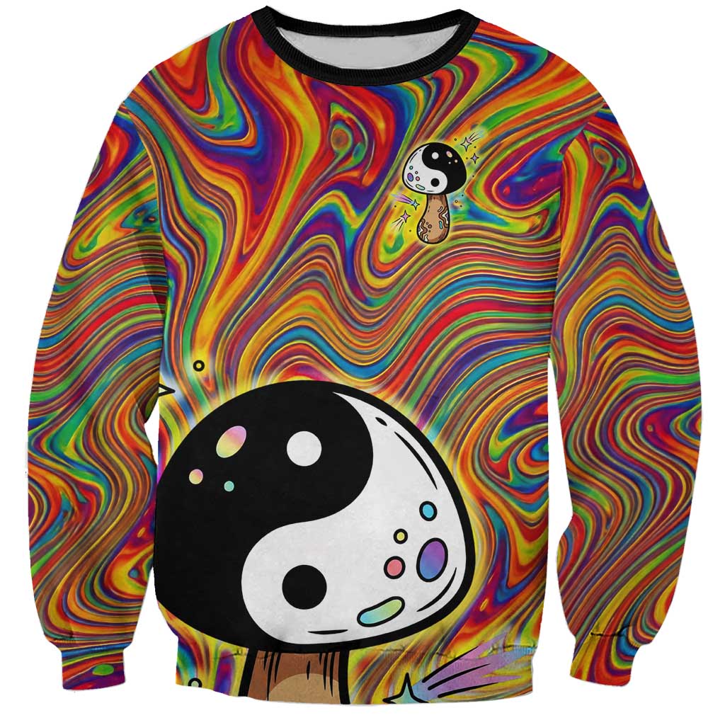 Free Your Mind Peace Love Collective Sweatshirt Psychedelic Hippie Vibes