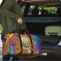 Free Your Mind Peace Love Collective Travel Bag Psychedelic Hippie Vibes