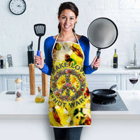 Make Love Not War Apron Hippie Flower Power Revolution