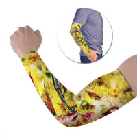 Make Love Not War Arm Sleeves Hippie Flower Power Revolution