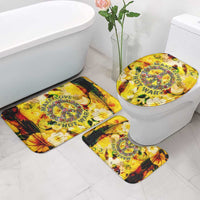 Make Love Not War Bathroom Set Hippie Flower Power Revolution