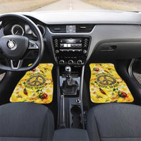 Make Love Not War Car Mats Hippie Flower Power Revolution