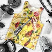 Make Love Not War Men Tank Top Hippie Flower Power Revolution