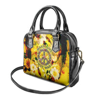 Make Love Not War Shoulder Handbag Hippie Flower Power Revolution