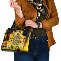 Make Love Not War Shoulder Handbag Hippie Flower Power Revolution