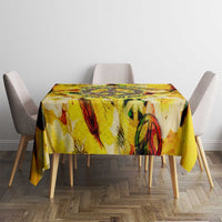 Make Love Not War Tablecloth Hippie Flower Power Revolution
