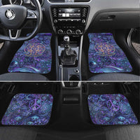 Universal Connection Zodiac Car Mats Cosmic Eye and Sacred Om Vibration