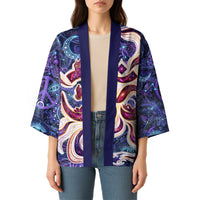 Universal Connection Zodiac Kimono Cosmic Eye and Sacred Om Vibration
