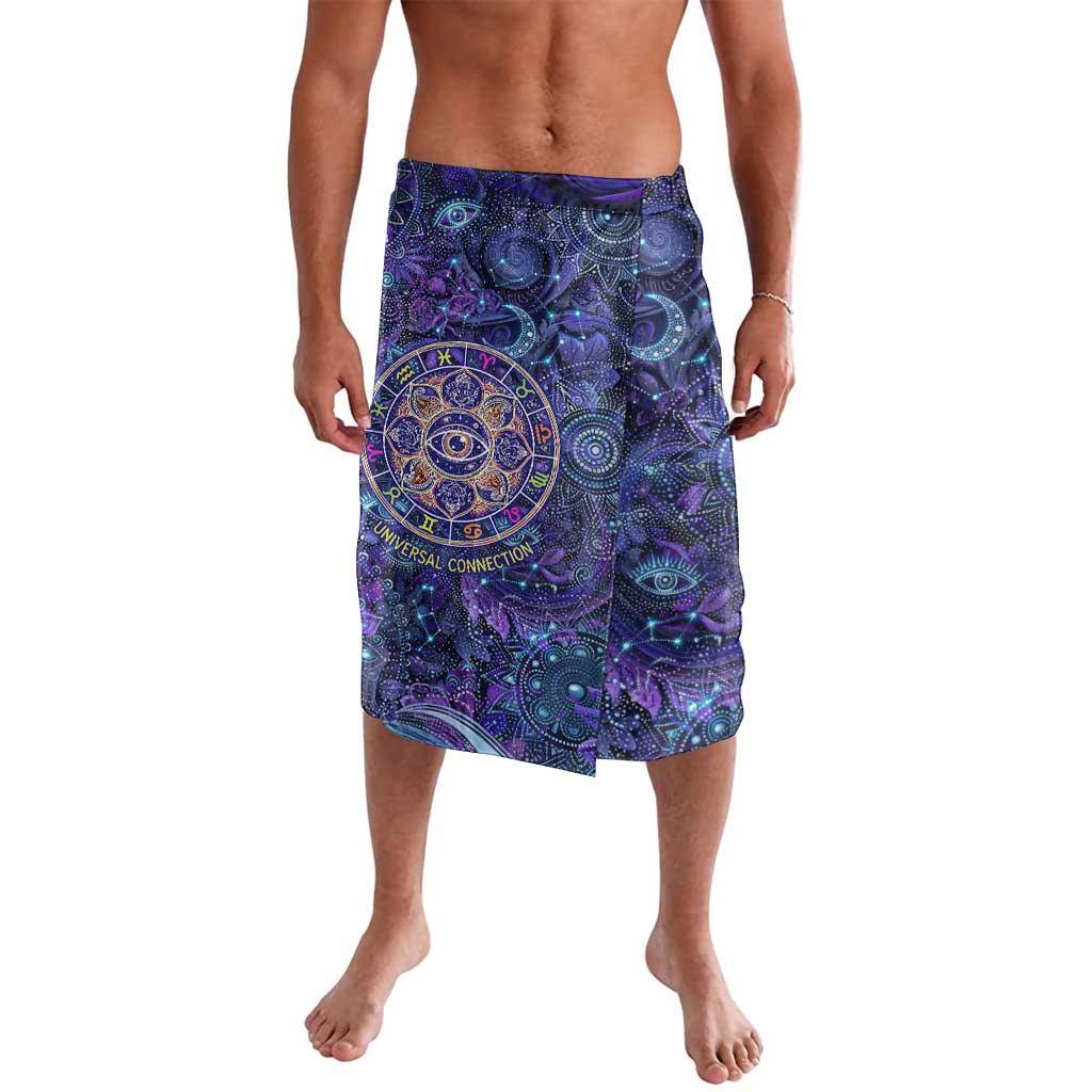 Universal Connection Zodiac Lavalava Cosmic Eye and Sacred Om Vibration