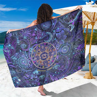 Universal Connection Zodiac Sarong Cosmic Eye and Sacred Om Vibration