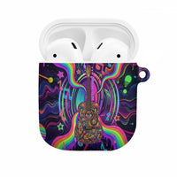 Trippy Guitar AirPods Case Festival Soul Psychedelic Music Vibes Since 1969