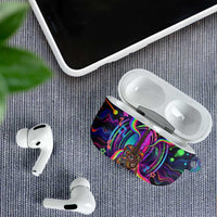 Trippy Guitar AirPods Case Festival Soul Psychedelic Music Vibes Since 1969