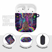 Trippy Guitar AirPods Case Festival Soul Psychedelic Music Vibes Since 1969
