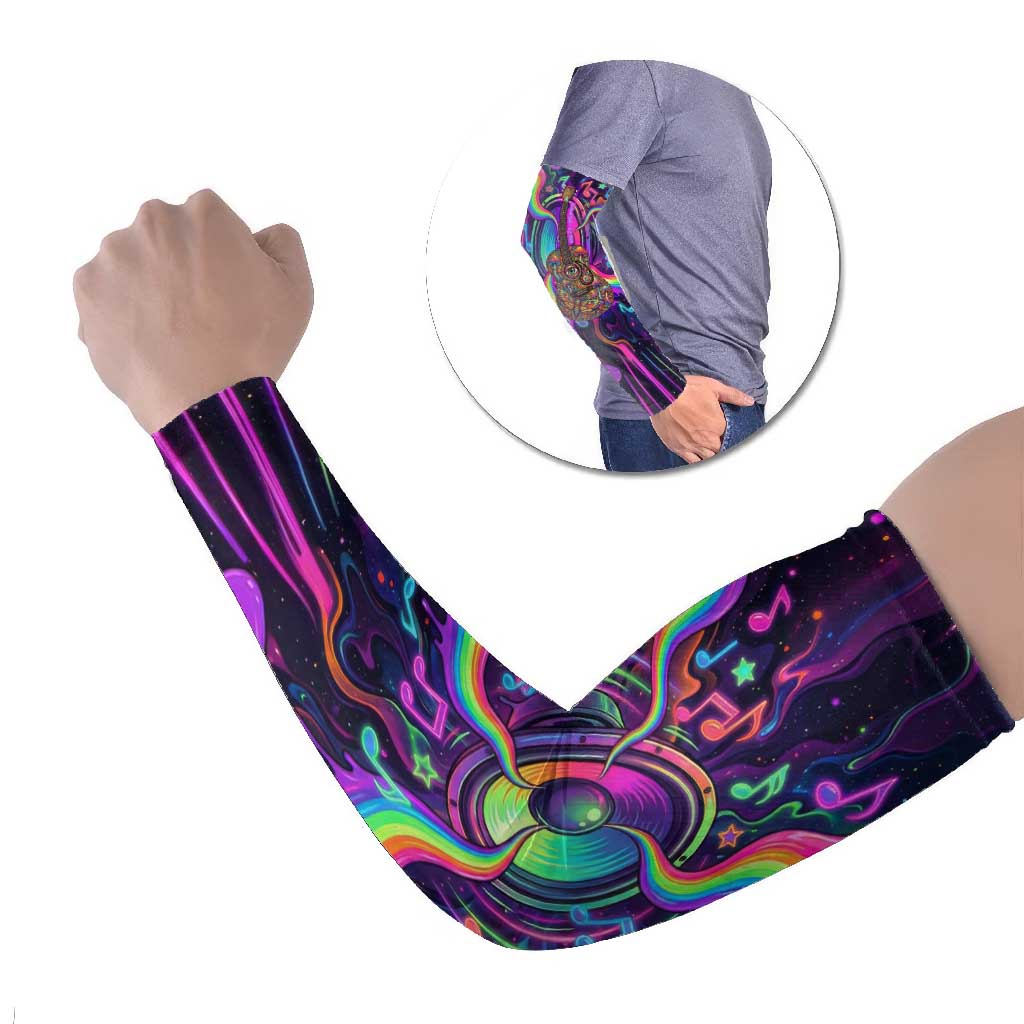 Trippy Guitar Arm Sleeves Festival Soul Psychedelic Music Vibes Since 1969
