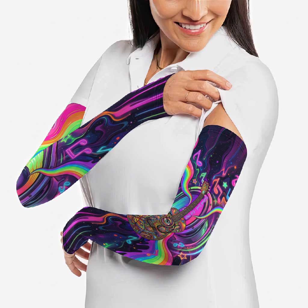 Trippy Guitar Arm Sleeves Festival Soul Psychedelic Music Vibes Since 1969