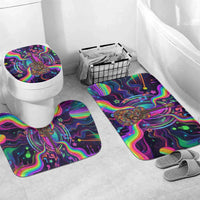Trippy Guitar Bathroom Set Festival Soul Psychedelic Music Vibes Since 1969