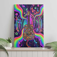 Trippy Guitar Canvas Wall Art Festival Soul Psychedelic Music Vibes Since 1969