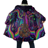 Trippy Guitar Cloak Festival Soul Psychedelic Music Vibes Since 1969