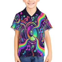 Trippy Guitar Hawaiian Shirt Festival Soul Psychedelic Music Vibes Since 1969