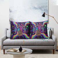 Trippy Guitar Pillow Cover Festival Soul Psychedelic Music Vibes Since 1969