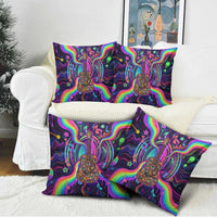 Trippy Guitar Pillow Cover Festival Soul Psychedelic Music Vibes Since 1969