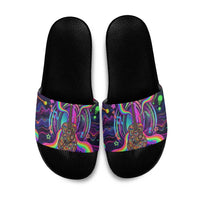Trippy Guitar Slide Sandals Festival Soul Psychedelic Music Vibes Since 1969