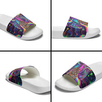 Trippy Guitar Slide Sandals Festival Soul Psychedelic Music Vibes Since 1969