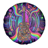 Trippy Guitar Spare Tire Cover Festival Soul Psychedelic Music Vibes Since 1969