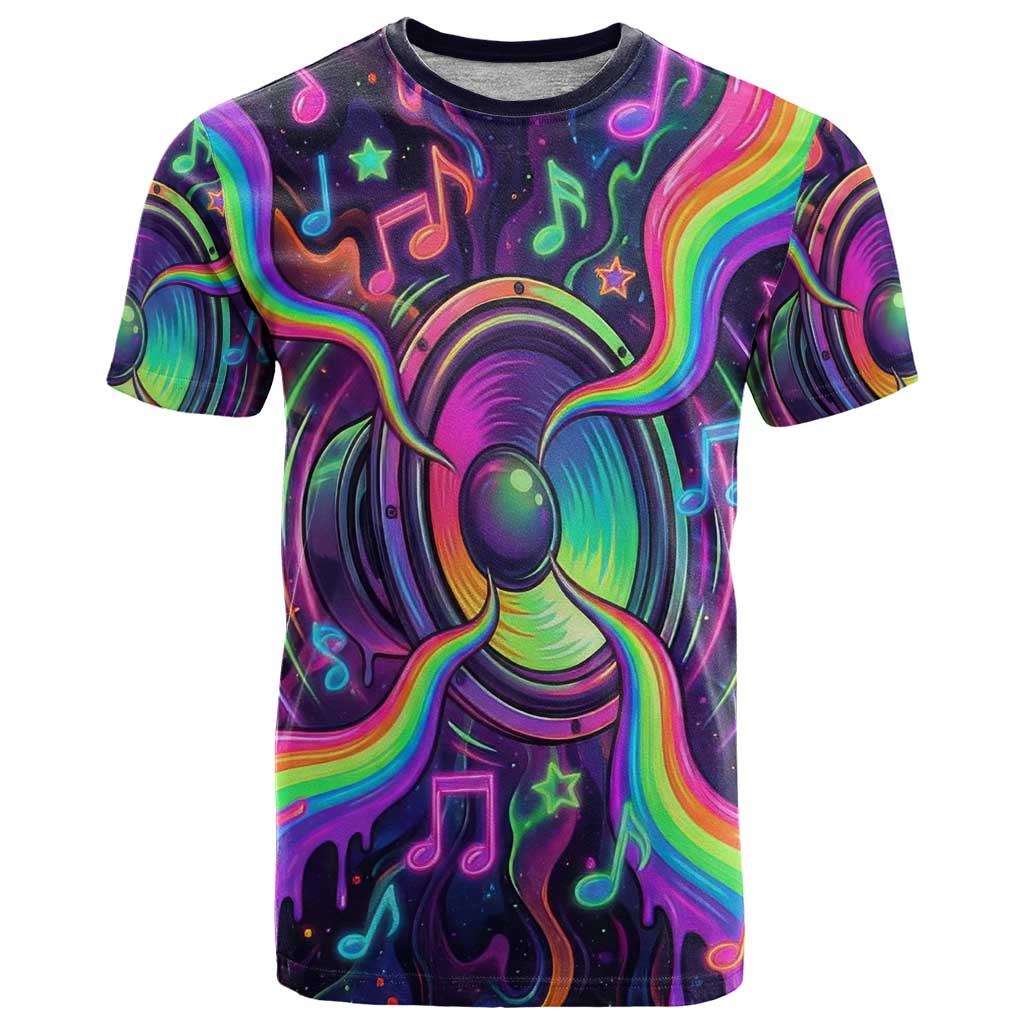 Trippy Guitar T Shirt Festival Soul Psychedelic Music Vibes Since 1969