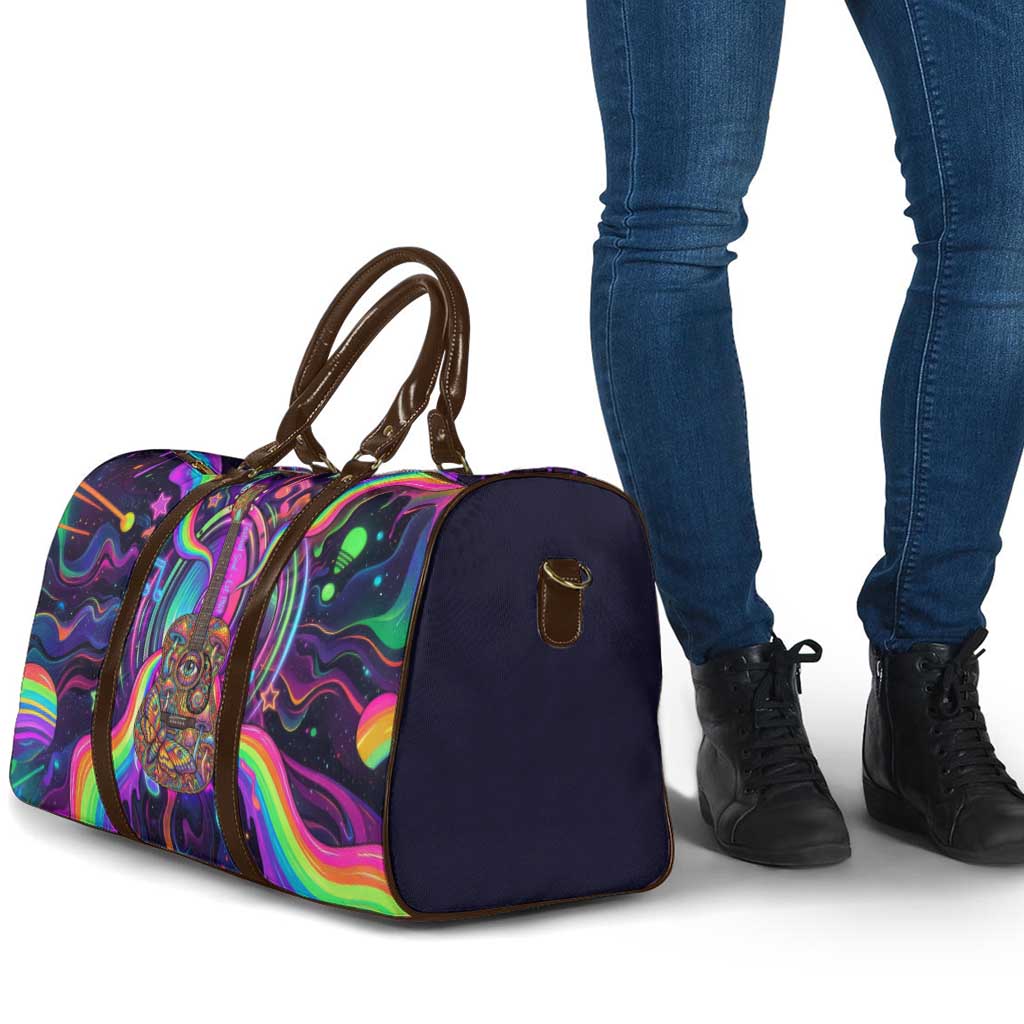 Trippy Guitar Travel Bag Festival Soul Psychedelic Music Vibes Since 1969