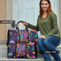 Trippy Guitar Travel Bag Festival Soul Psychedelic Music Vibes Since 1969