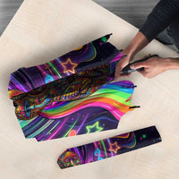 Trippy Guitar Umbrella Festival Soul Psychedelic Music Vibes Since 1969