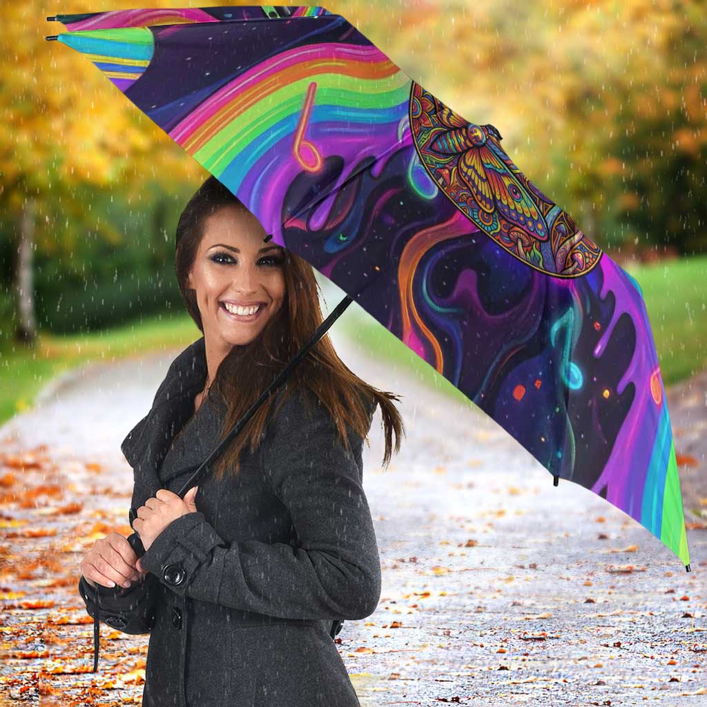 Trippy Guitar Umbrella Festival Soul Psychedelic Music Vibes Since 1969