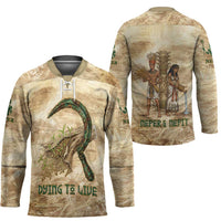 Neper and Nepit Hockey Jersey Ancient Harvest and Fertility Design with Sickle and Grain