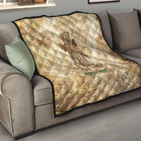 Neper and Nepit Quilt Ancient Harvest and Fertility Design with Sickle and Grain
