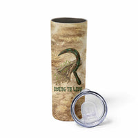 Neper and Nepit Skinny Tumbler Ancient Harvest and Fertility Design with Sickle and Grain