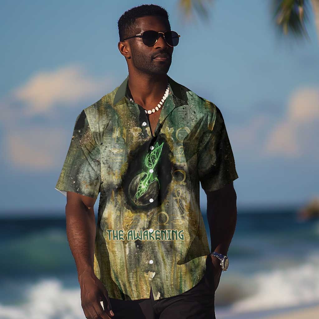 Neper and Nepit Hawaiian Shirt Ancient Egyptian Seed Awakening and Fertility
