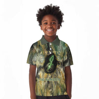 Neper and Nepit Kid Polo Shirt Ancient Egyptian Seed Awakening and Fertility