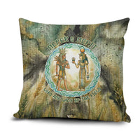 Neper and Nepit Pillow Cover Ancient Egyptian Seed Awakening and Fertility