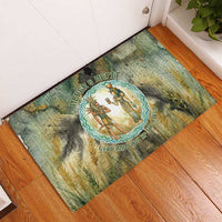 Neper and Nepit Rubber Doormat Ancient Egyptian Seed Awakening and Fertility