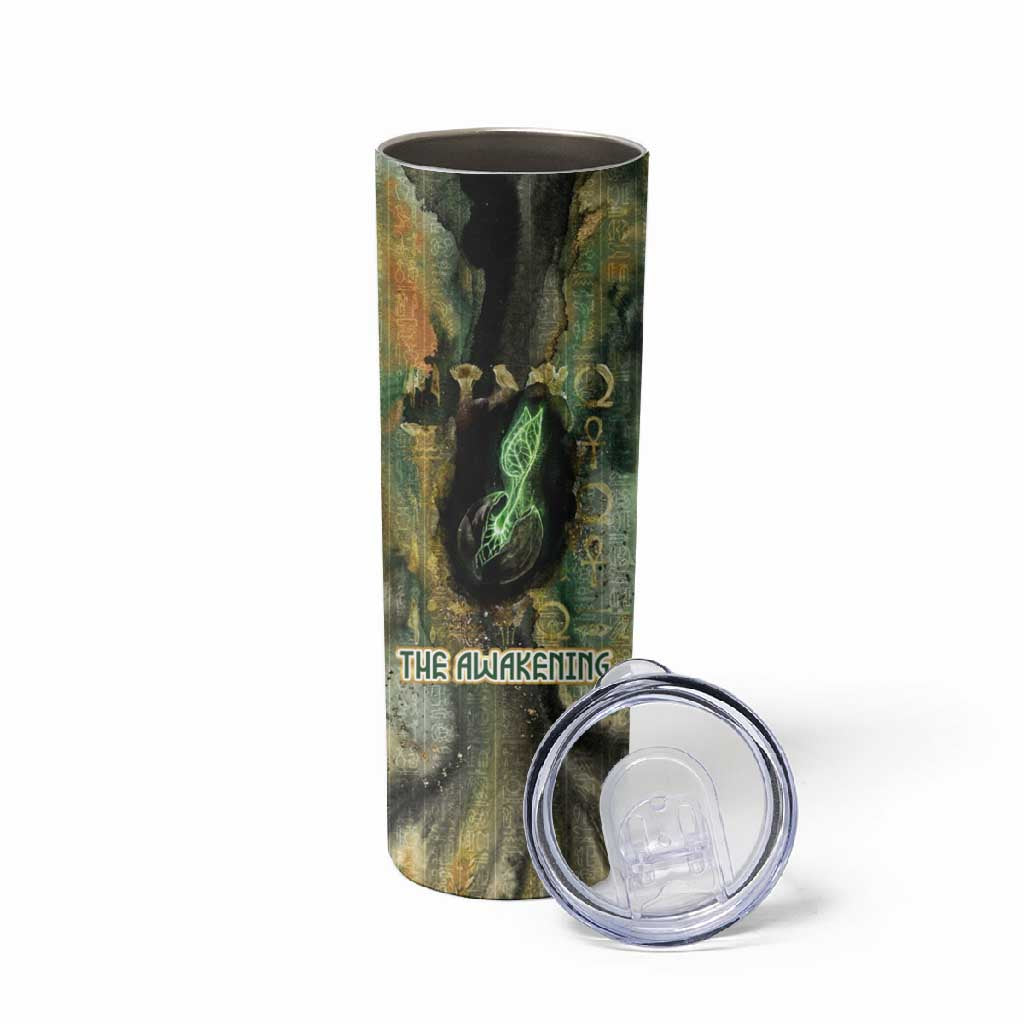 Neper and Nepit Skinny Tumbler Ancient Egyptian Seed Awakening and Fertility