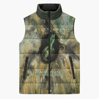 Neper and Nepit Sleeveless Puffer Jacket Ancient Egyptian Seed Awakening and Fertility