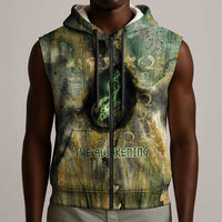 Neper and Nepit Sleeveless Zip Hoodie Ancient Egyptian Seed Awakening and Fertility