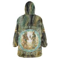 Neper and Nepit Wearable Blanket Hoodie Ancient Egyptian Seed Awakening and Fertility