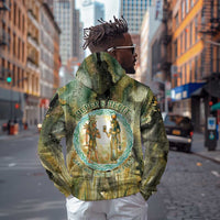 Neper and Nepit Zip Hoodie Ancient Egyptian Seed Awakening and Fertility