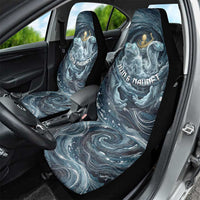 Egypt Nun and Naunet Car Seat Cover Primordial Water Gods Cosmic Ocean Infinite Waves