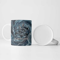 Egypt Nun and Naunet Ceramic Mug Primordial Water Gods Cosmic Ocean Infinite Waves
