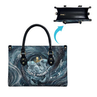 Egypt Nun and Naunet Leather Bag Primordial Water Gods Cosmic Ocean Infinite Waves